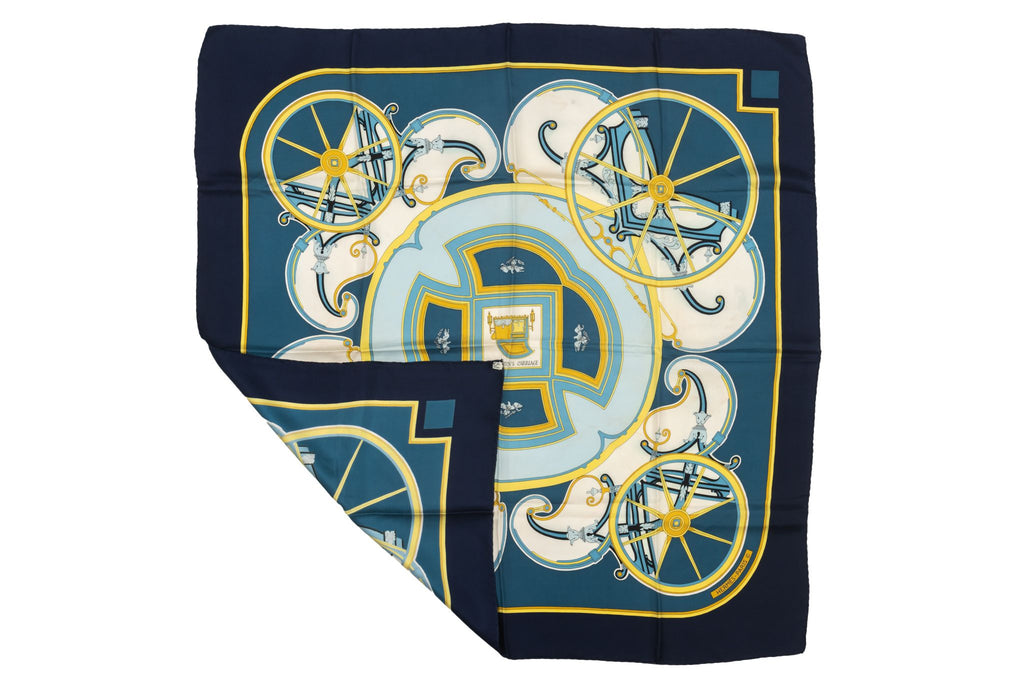 Hermès Washington's Carriage Scarf Silk