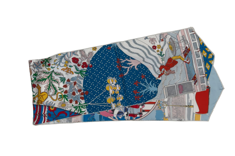 Hermès NIB Super Hero Comics Silk Stole