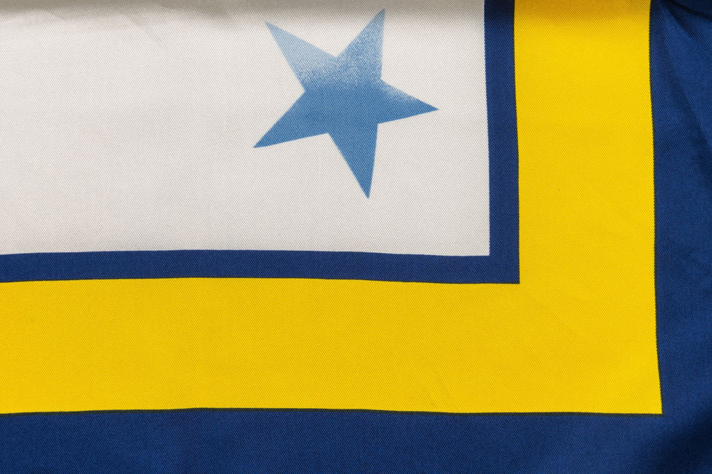 Blumarine Vintage Italy Silk Scarf