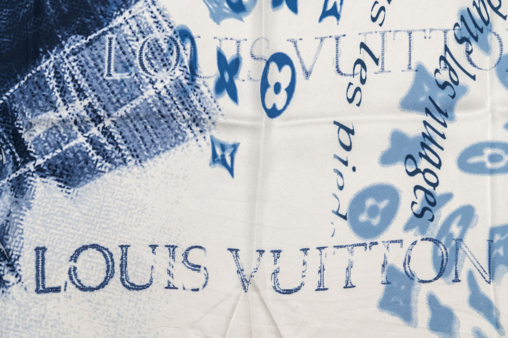 Louis Vuitton Motorcycle Silk Scarf