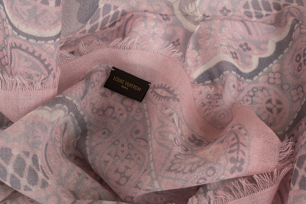 Louis New Paisley Vuitton Cashmere Shawl