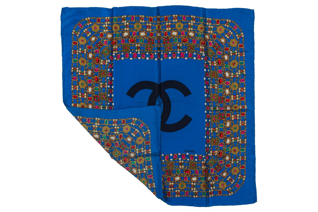 Chanel Vintage Gripoix Jewelry Scarf