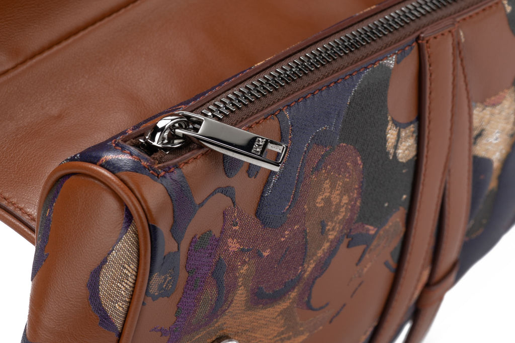 Dior Saddle X Peter Doig Grain Crossbody