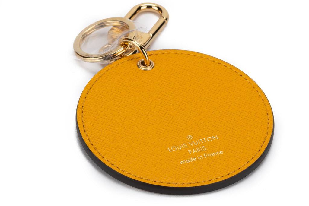 Vuitton Holiday Soho Key Ring Yellow NIB