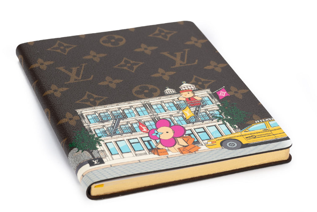 Vuitton Xmas 22 Holiday Notebook Yellow