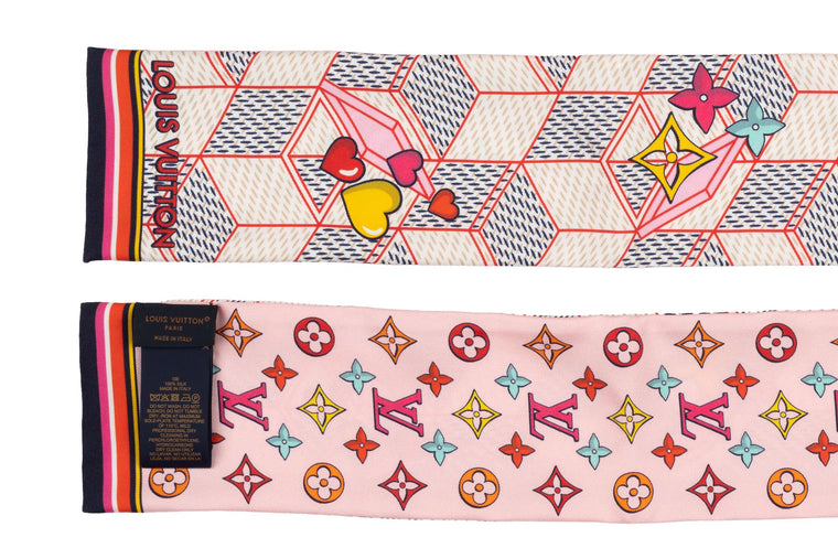 Vuitton Silk Damier Pop Up Bandeau NIB