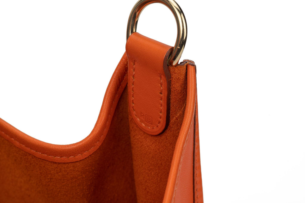 Hermès Evelyne GM Swift Orange