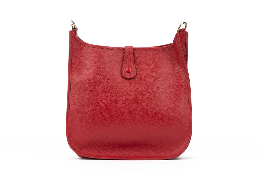 Hermès Evelyne GM Red Ardennes