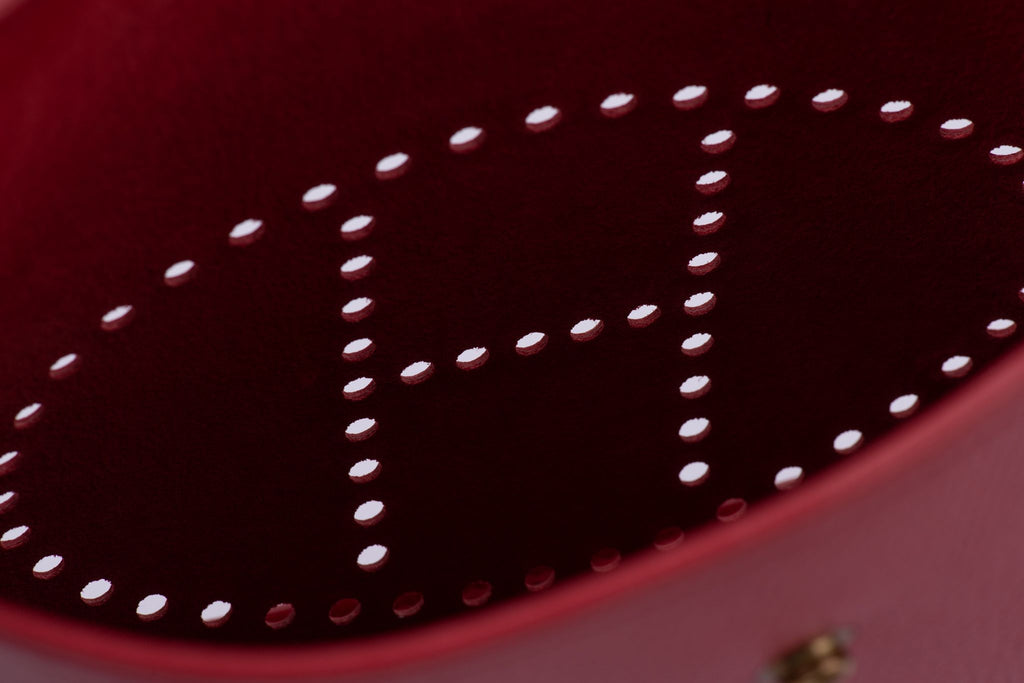 Hermès Evelyne GM Red Ardennes