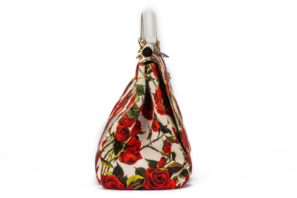 Dolce Large Red Roses Sicily Bag