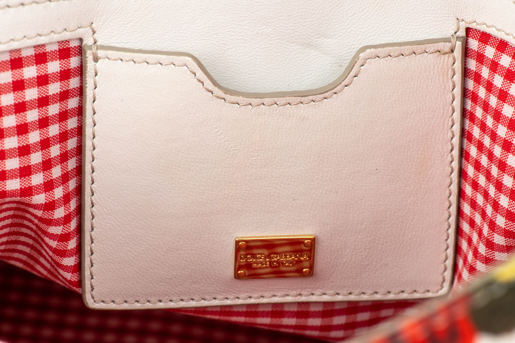 Dolce Large Red Roses Sicily Bag