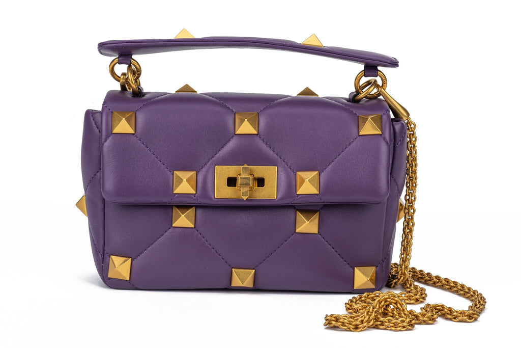 Valentino Roman Stud Collection Lavender