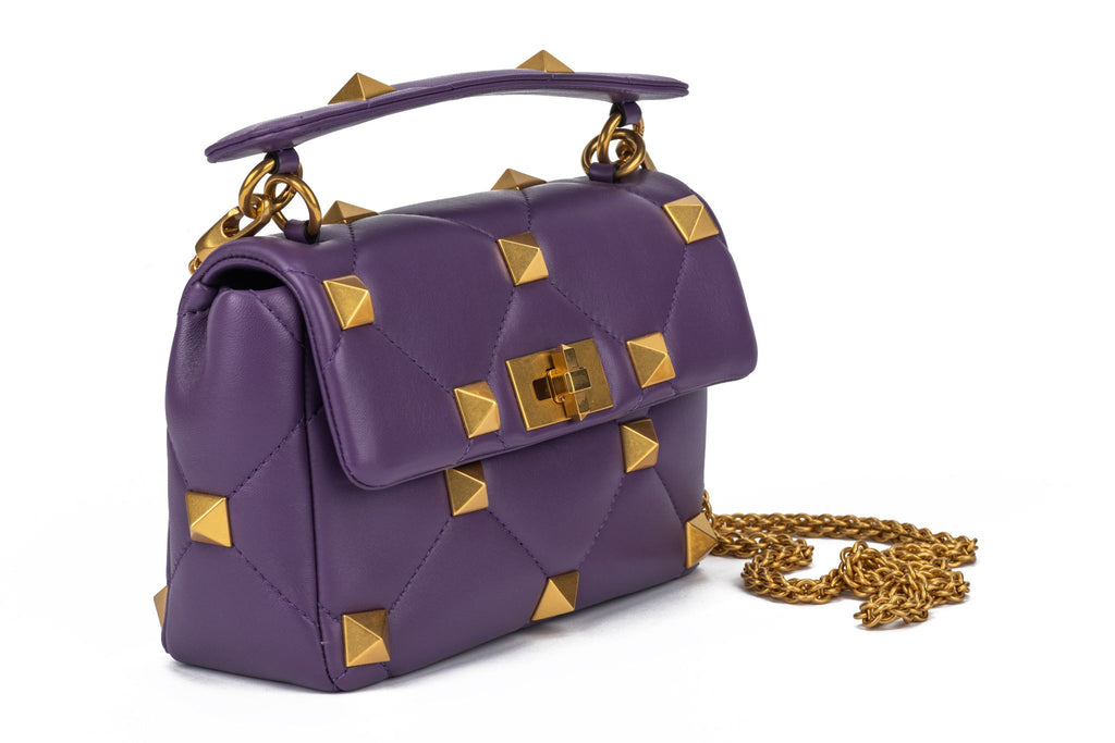 Valentino Roman Stud Collection Lavender
