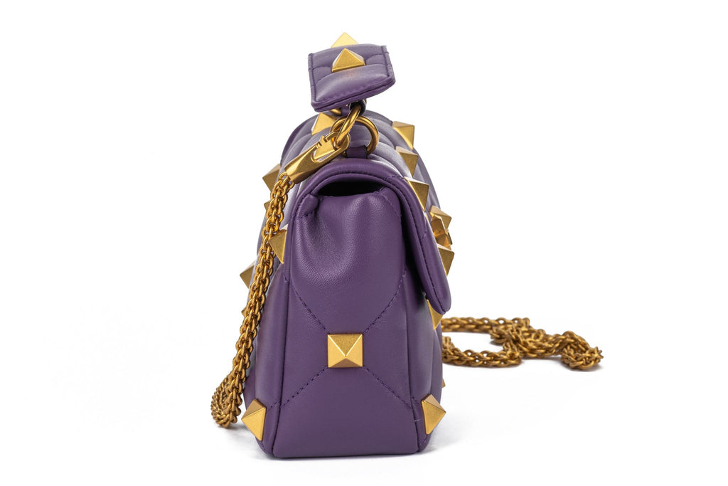 Valentino Roman Stud Collection Lavender