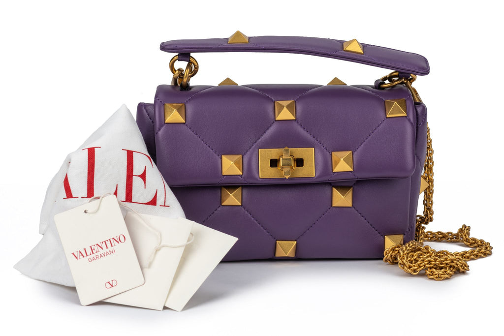 Valentino Roman Stud Collection Lavender