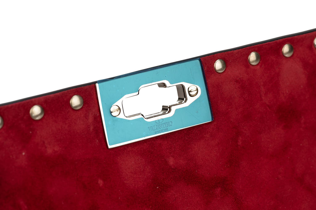 Valentino New Red Rockstud Shoulder Bag