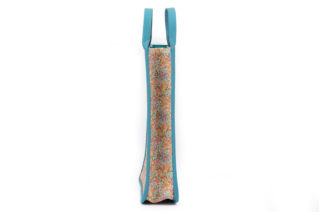 Gucci New Liberty Celeste Flowers Tote
