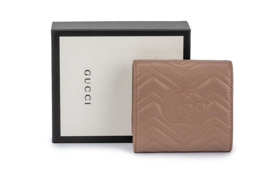 Gucci New Beige Marmont Wallet