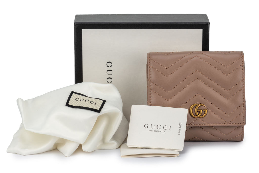 Gucci New Beige Marmont Wallet
