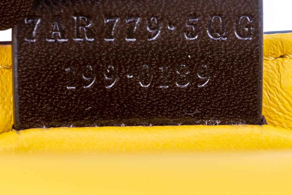 Fendi New in Box Silver Micro Baguette