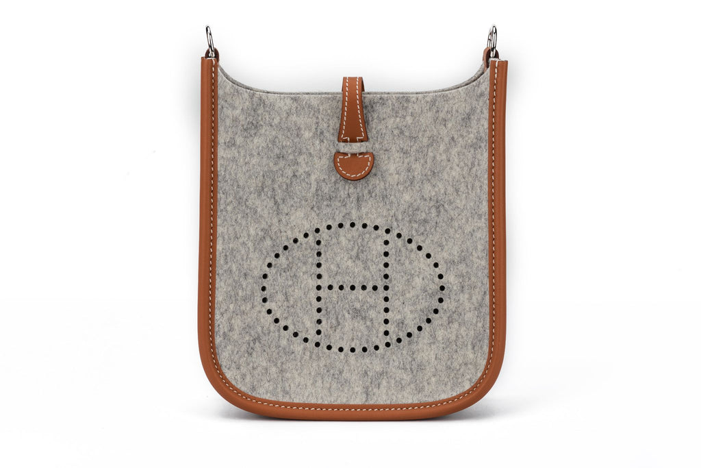 Hermes BNIB Mini Evelyne Felt/Swift