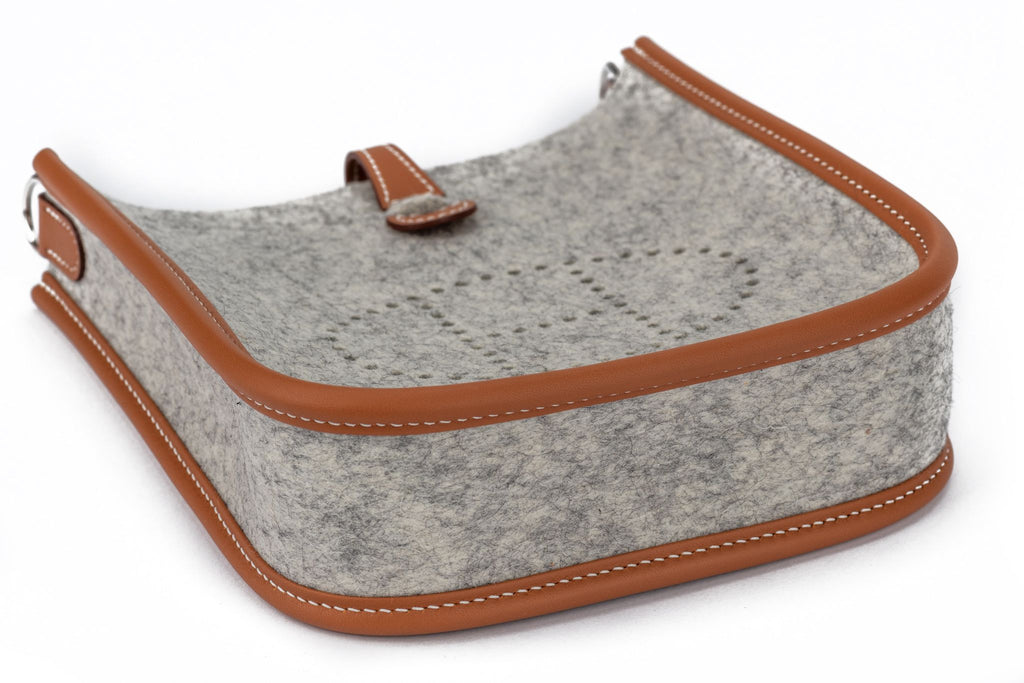 Hermes BNIB Mini Evelyne Felt/Swift
