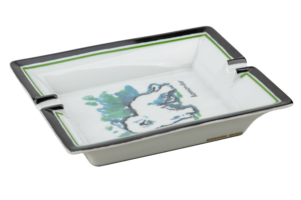 Hermès Porcelain Komodor Dog Ashtray