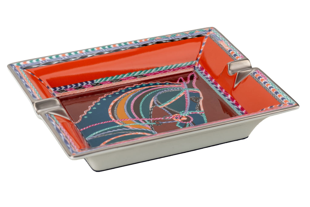 Hermès New Horsehead Porcelain Ashtray