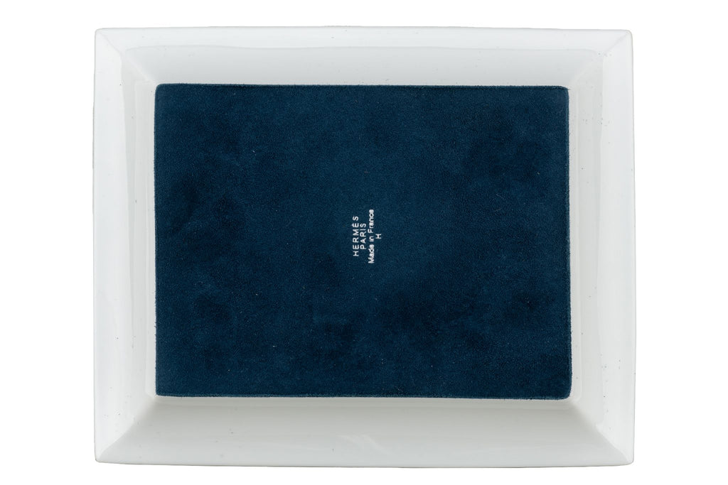 Hermès New Zebra Blue Porcelain Ashtray