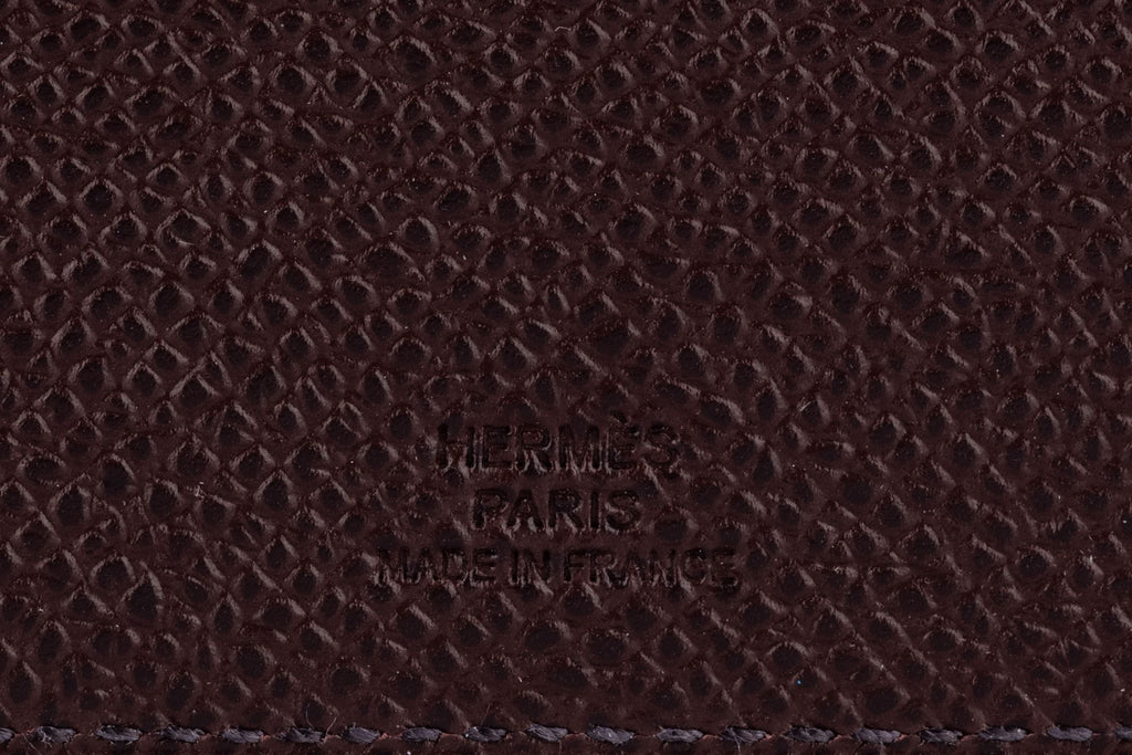 Hermès New Brown Epsom Passport Holder