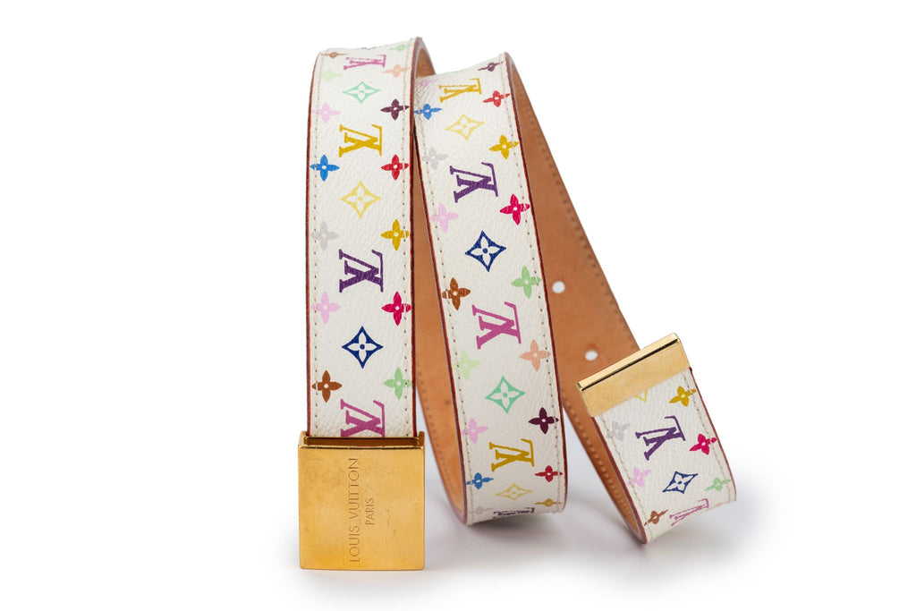 Vuitton Lim. Ed. Murakami White Belt