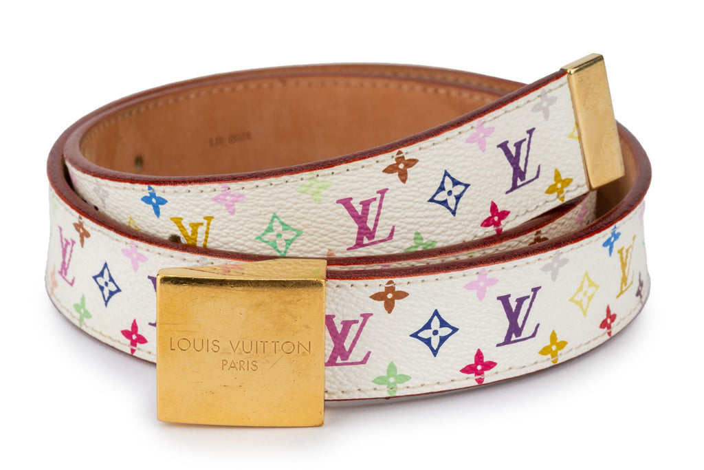 Vuitton Lim. Ed. Murakami White Belt