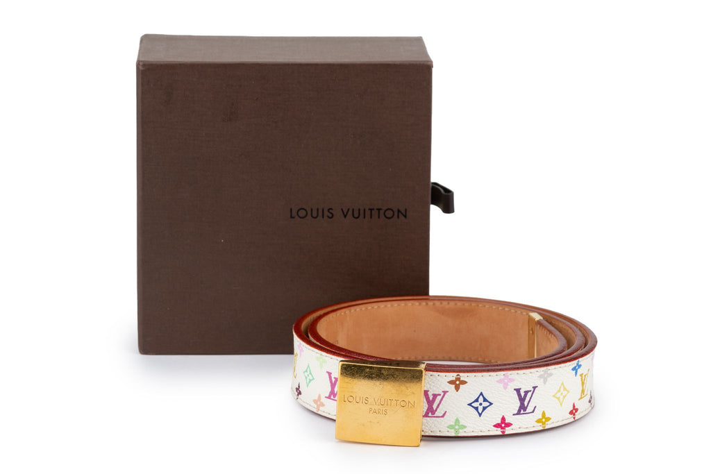 Vuitton Lim. Ed. Murakami White Belt