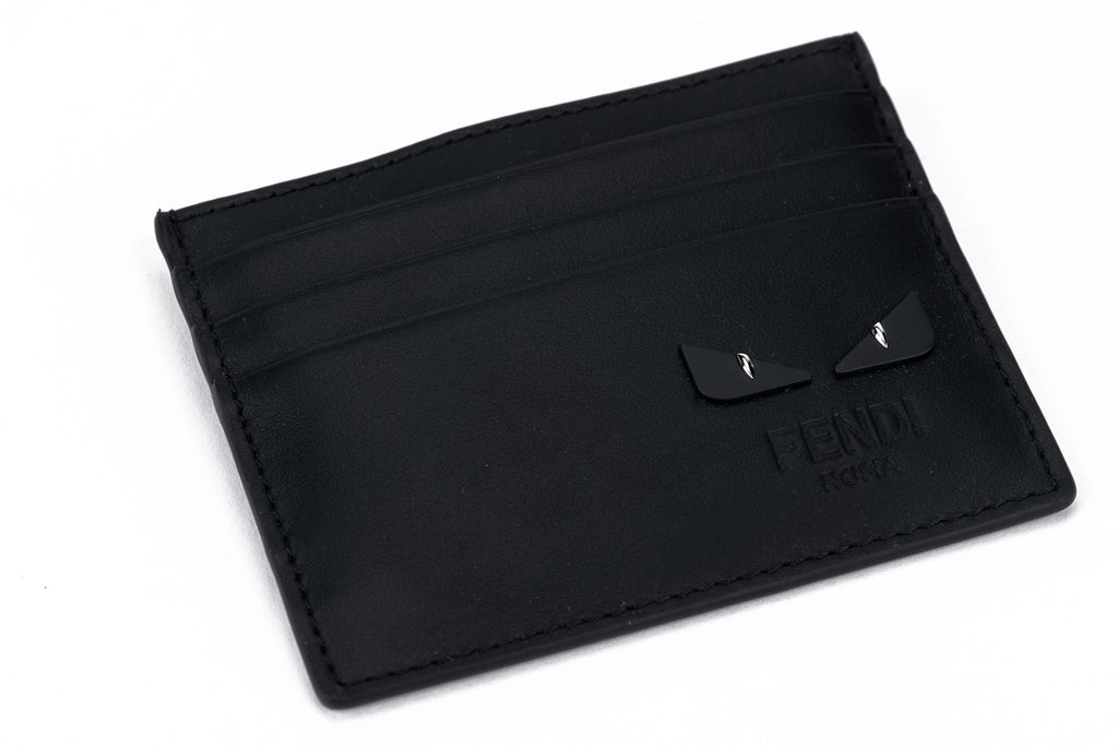 Fendi New Black Matt Monster CC Case