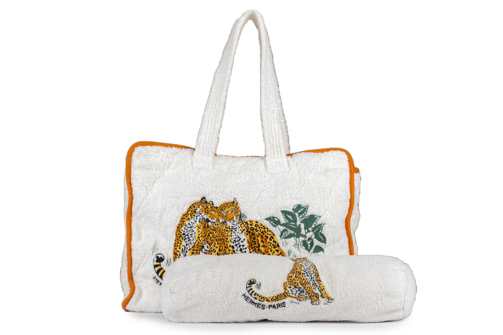 Hermes Jungle Love White Beach Set