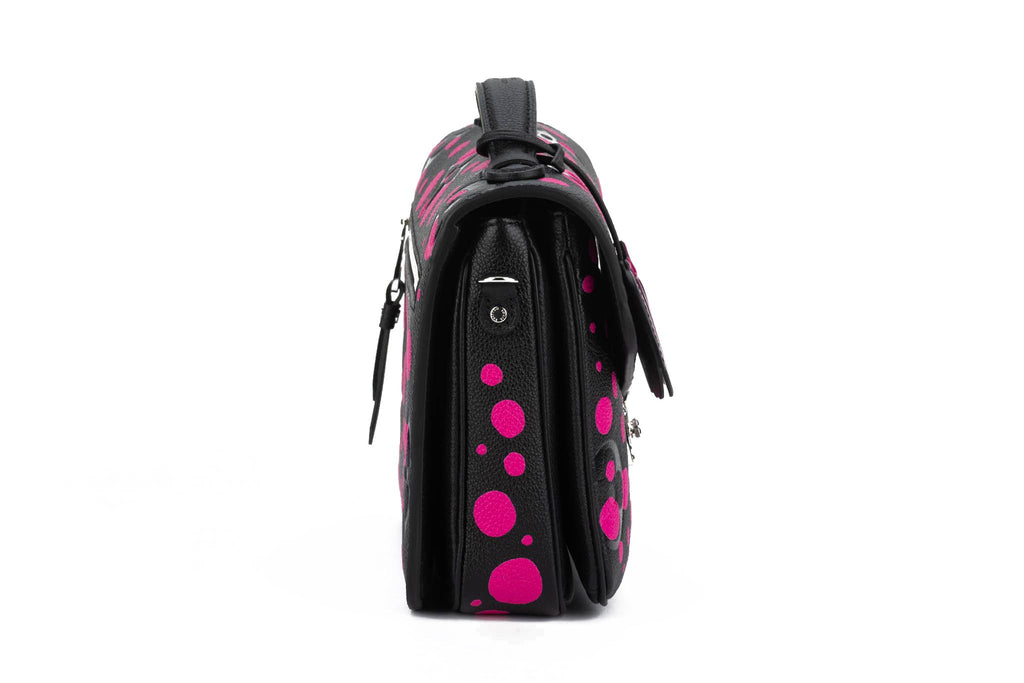 Vuitton BNIB Kusama Métis Black Fuchsia
