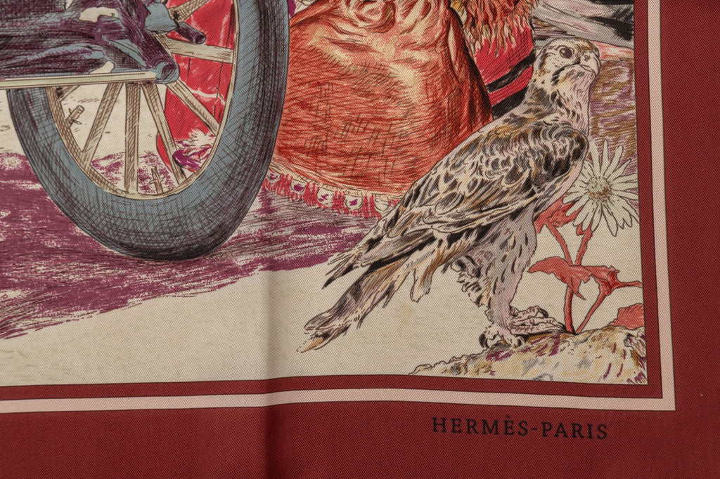 Hermes Concours d'Elegance Scarf in Box