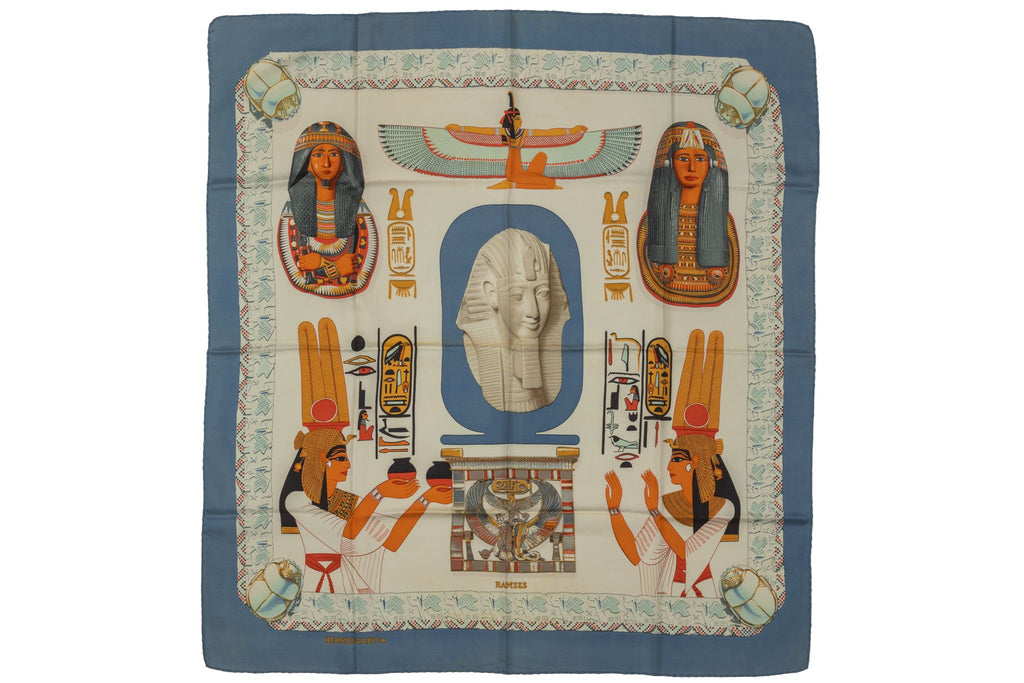 Hermès Collectible Ramses Silk Scarf