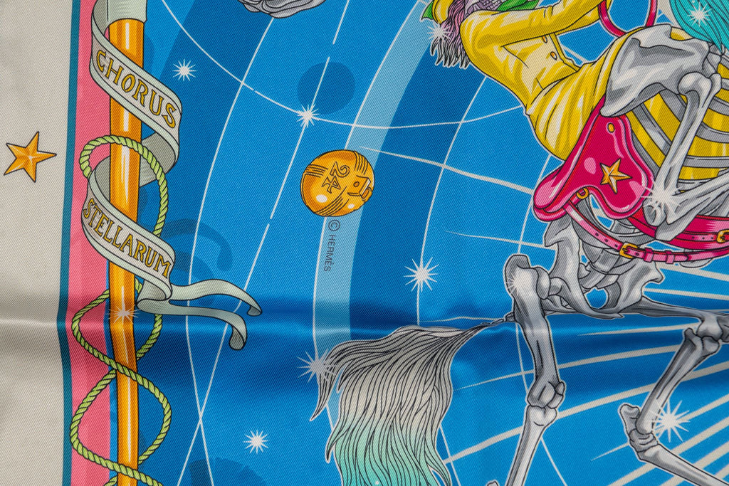 Hermès New Chorus Stellarum Silk Scarf