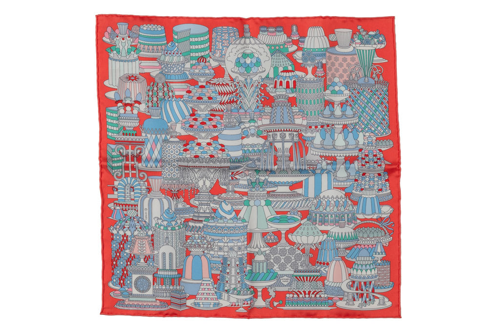 Hermes NIB Patisserie Gavroche Scarf