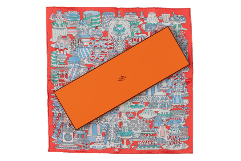 Hermes NIB Patisserie Gavroche Scarf