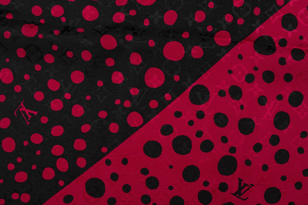 Vuitton New Kusama 2 Tone Shawl