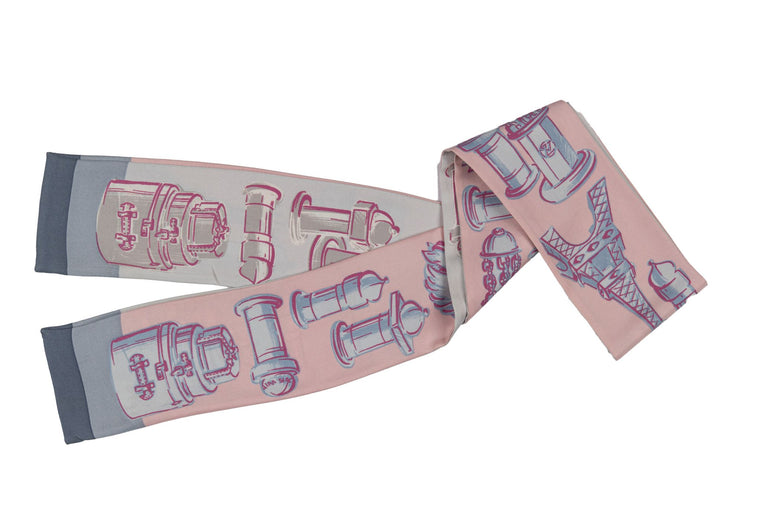 Vuitton New Drawings Pastel Silk Bandeau