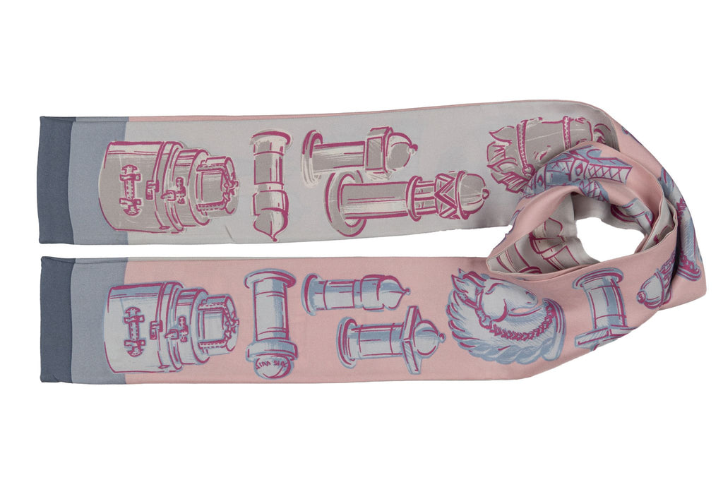 Vuitton New Drawings Pastel Silk Bandeau
