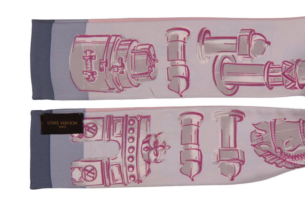 Vuitton New Drawings Pastel Silk Bandeau