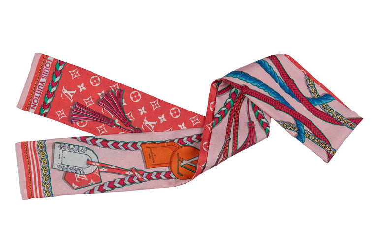 Vuitton New Name Tags Silk Bandeau