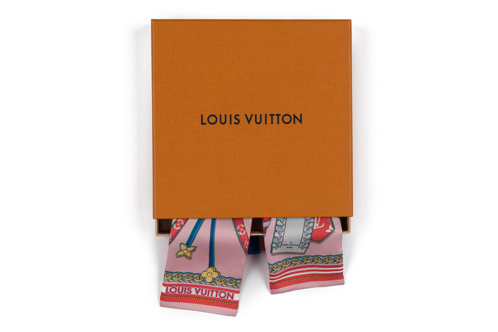 Vuitton New Name Tags Silk Bandeau