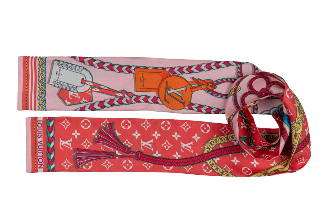 Vuitton New Name Tags Silk Bandeau