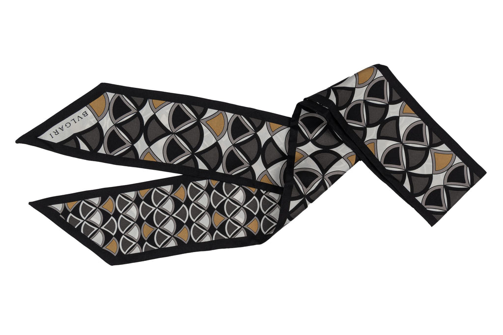 Burberry New Geometric Silk Maxi Twilly