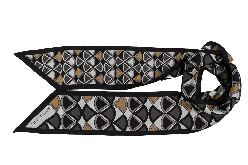 Burberry New Geometric Silk Maxi Twilly